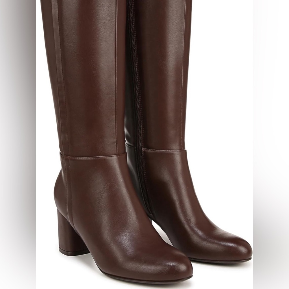 Elegant Brown Leather Boots